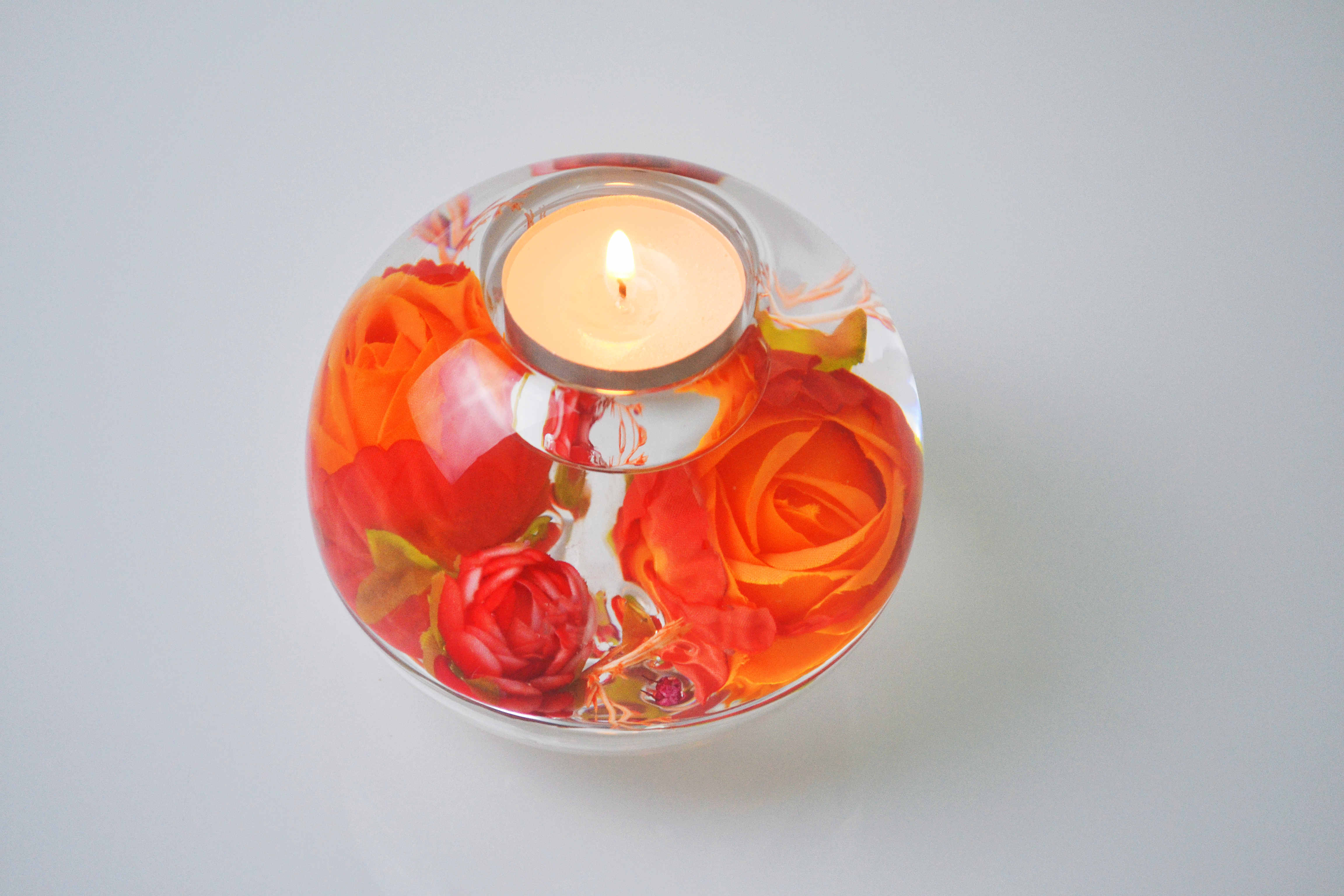 Homekeeping Delicate Glass Gifts Beautiful Design Candle Holder