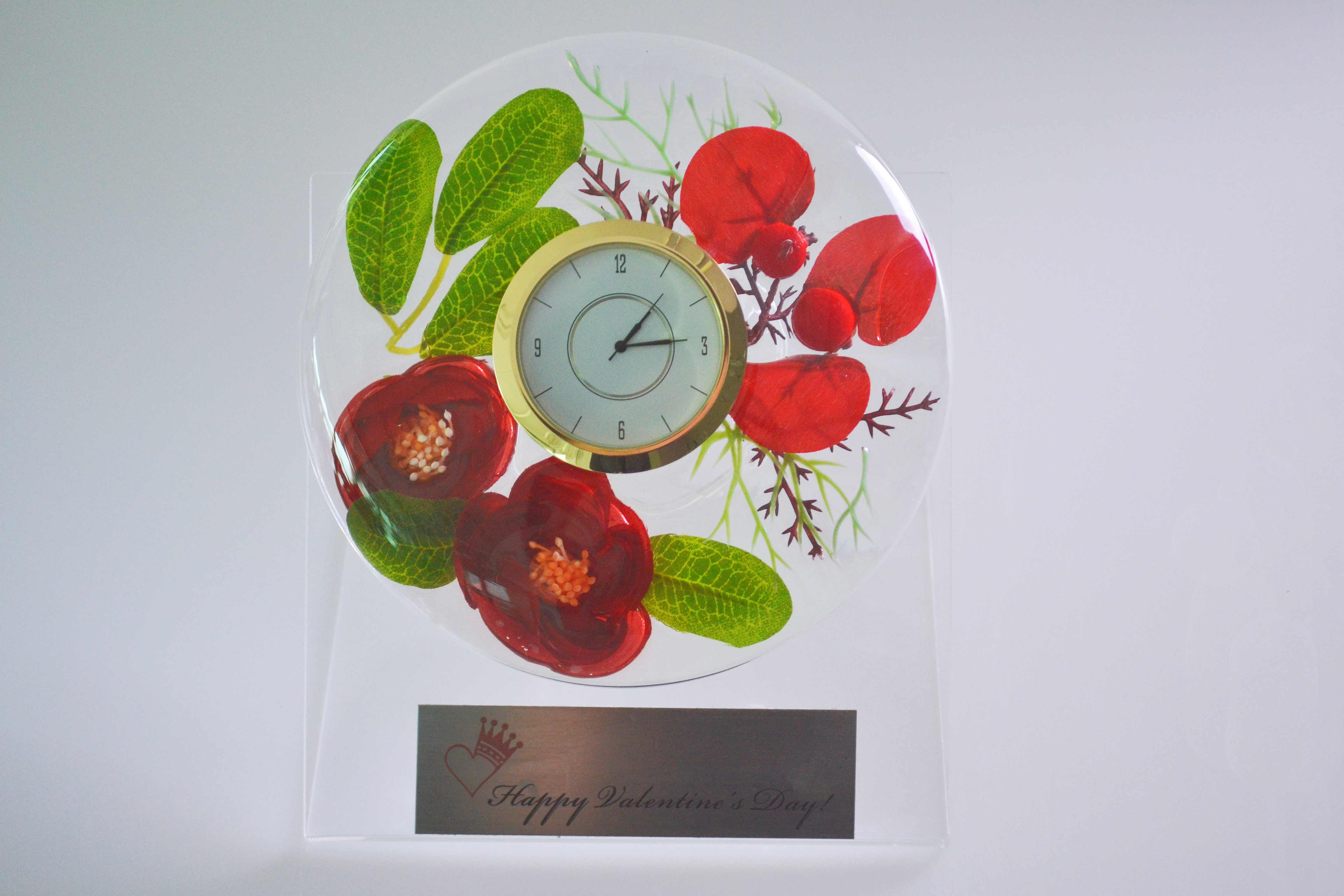 Immortal Flower Made Watch Crafts Best Decorative Gifts 