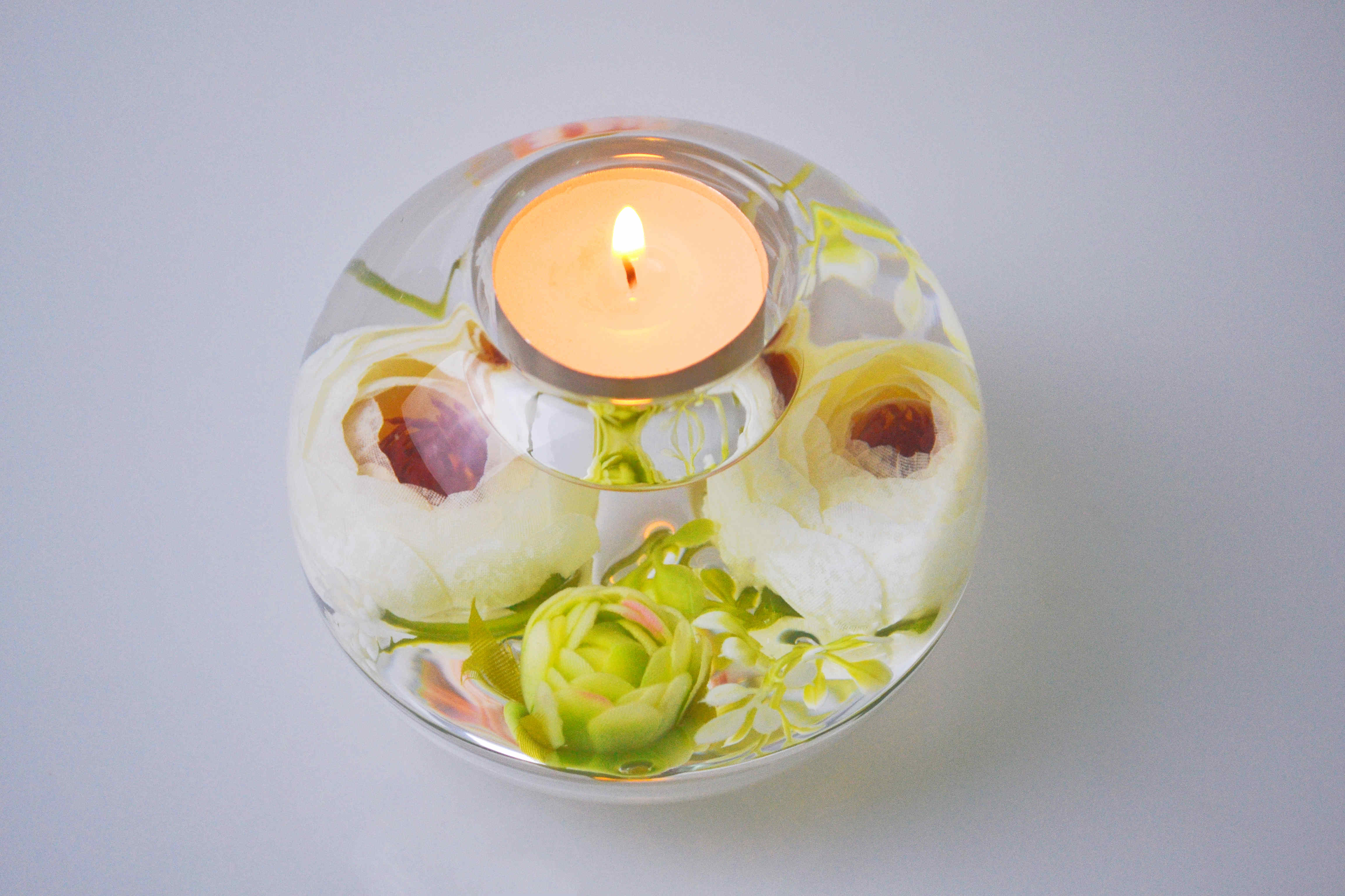 Camellia Flower Candle Holder Lovely Design Gifts